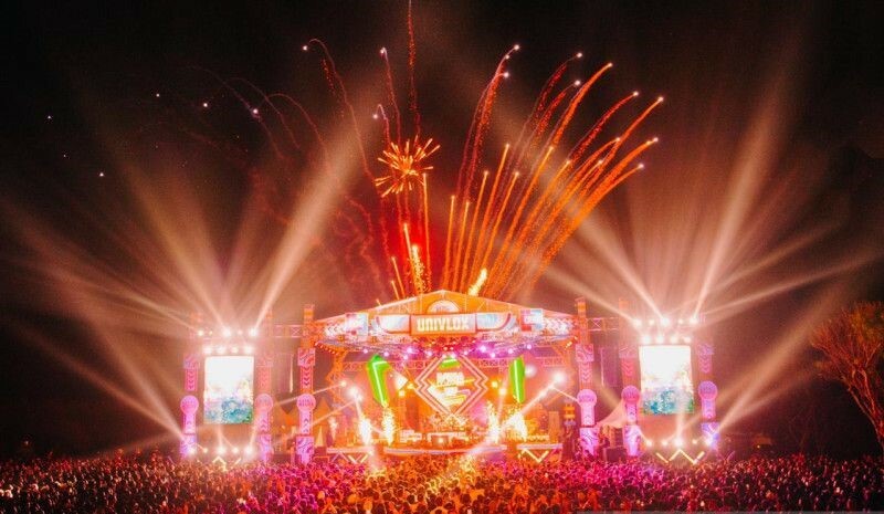Konser musik di kawasan Pulau Peninsula, The Nusa Dua, Bali